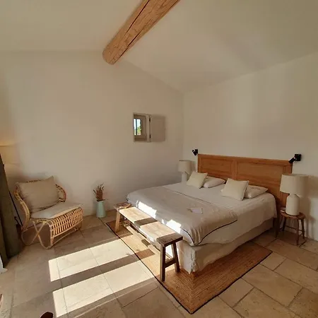 Havre De Paix A Avec Piscine Chauffee Gordes