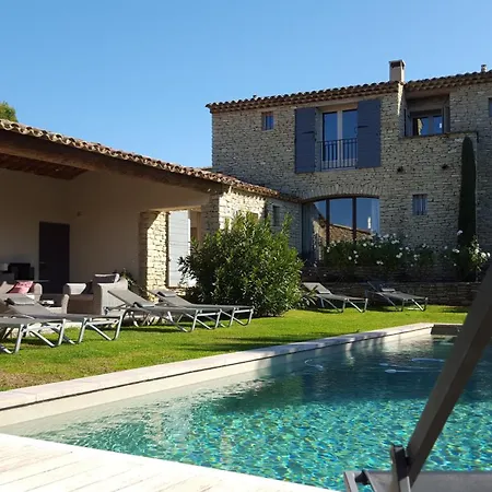 Villa Havre De Paix A Avec Piscine Chauffee Gordes